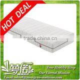 100% 7 zones natural latex mattress with middle zip