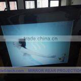 Grey Film Self Adhesive Rear Pvc Projection Screen Film,high Definition Transparent Rear Projection Screen