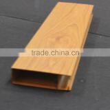 Waterproof Wood Grain Suspended Linear Ceiling Panel Aluminum Screen Ceiling thumbnail-3