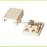 Dual Port Telephone Surface Mount Box thumbnail-1