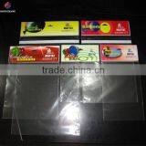 2015 Hot Sale Opp Head Card Bag With Custom Printing and Euro Hole Header