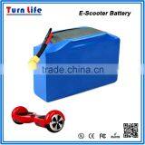 Factory price 36V 4400mAh lithium ion battery for 2 wheel hoverboard, skateboard electric scooter                        
                                                Quality Choice