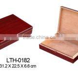 Small Wooden Cigar Empty Packaging Box Wholesale thumbnail-1
