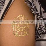 OEM Custom Cartoon Stickers Transformers Tattoos Gold and Silver Body Tattoo thumbnail-4