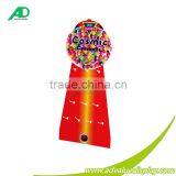 Recycled Material Cardboard Display Standee With Hook