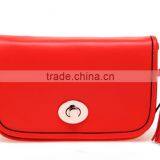 Plain Small Cross Bag Leather Women Purse Tote thumbnail-6