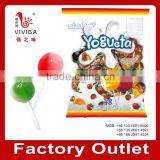 Double Color Lollipop With Whistle Stick