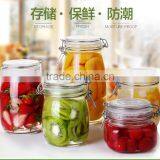 2200ml 3000ml 3800ml High Quality Glass Storage Jar/glass Jar With Metal Clip/glass Airtight Jar thumbnail-6