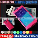 Hot New Products for 2015 Mobile Phone Case for Samsung ,leather Case for Sumsung Galaxy Note 4