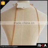 Gold Chain Design Fashion Multi Body Chain Vest Chain Necklace Jewelry thumbnail-4