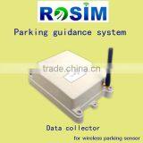 Wireless data collector for parking guidance system (high accuracy/multi-interface)