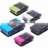Colored Fancy Design Diamond Clips Mp3 Player
