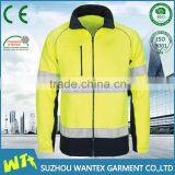 EN 20471 Fashion Men hi Vis Polar Fleece Jacket thumbnail-1