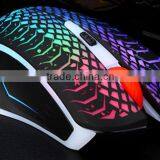 Adjustable 1200 1600 2400 DPI 6 Buttons Game Mouse RAJFOO DN16066 Wired USB Computer Gaming Mouse With Backlight Plug and Play