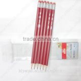 7 inch hb pencil with eraser for classic color