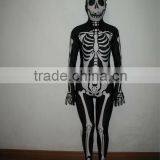 skeleton spandex full body suit