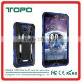 Shockproof Robot 3 in 1tpu pc Silicon Phone Cover Phone Case Accessories Wholesale With Holster Clip for ASUS Zenfone2 thumbnail-1