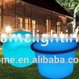 Led Remote Control Charging Bar KTV Luxury Sitting Room Furniture Small Round Tea Table/kids Dining Luminous Table