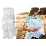 Fashion Style Colorful Cotton High Quality Baby Breastfeeding Nursing Cover thumbnail-6