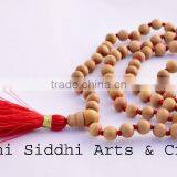 Mysore Pure Sandalwood Japa Prayer Mala Bead/rosary Beads/sandalwood Beads thumbnail-5
