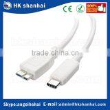 Hard Drive EMI/RFI 5gbps Usb 3.1 Type c Cable Type C to Micro B Charging Syncing Data High Speed Cable for Sync,audio,video