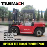 CPCD70 7Ton China YTO Diesel Forklift