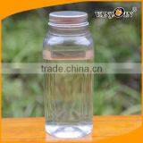 8 OZ Square PET Plastic Milk Bottle BPA Free thumbnail-6