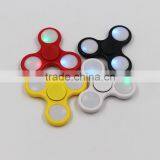 Cheapest Private Mould Aluminum Light Spinner Toy Adult Fidget Toys Flashing Led Hand Spinner thumbnail-3