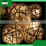 Christmas Wedding Party Holiday Event Celebration Home Room Decoration Strobe Rattan Ball LED String Light Luminaria thumbnail-3