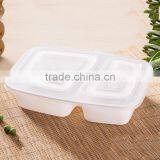 Yoyo Check Now 2 Compartment 1000ml Plastic Black Write Clear Food Storage Container thumbnail-2