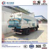 Dongfeng 4*2 4*4 Type 190hp 8 Ton Road Sweeping Vehicle thumbnail-3