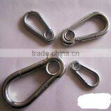 Stainless 304 Sus316 Spring Trigger Dog Carabiner Snap Hook thumbnail-4