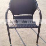 C - CF667 Outdoor Wicker Furniture Black Rattan Chair thumbnail-4