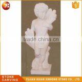 Manufacture Marble Little Boy Stone Sculpture thumbnail-5