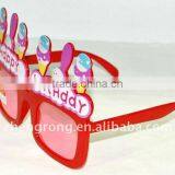 Novel Item Fashion Party New Plastic Sunglass