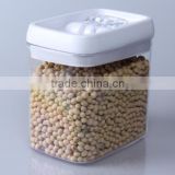 high quality 1500ml food grade BPA free airtight plastic jar/plastic storage jar whole sale