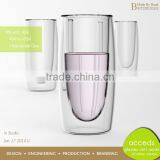 High End Wide Mouth Borosilicate Glass Glass Milk Tea Cups thumbnail-3