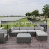Luxury Outdoor Furniture Sectional Sofa Rattan Garden Sofa Set thumbnail-4