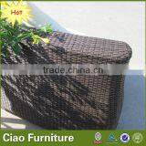 Outdoor Furniture Rattan Sun Bed Garden Sofa Cum Bed thumbnail-5