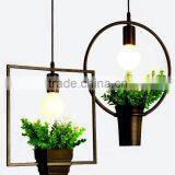 Sky Garden LED Hanging Lantern Light With Planter Pot thumbnail-2