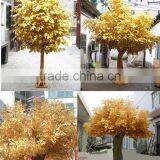 Real Touch Factory Gloden Artificial Ficus Tree Fake Banyan Tree thumbnail-2