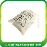 Promotional Gift Cotton Calico Drawstring Bag thumbnail-3