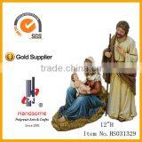 Fashion Color Resin 12 Inch Antique Christmas Nativity Sets thumbnail-3