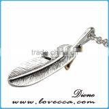 Popular High Quality Jewelry Claw Feather Never Fade Stainless Steel Pendant for Men and Women thumbnail-4