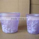 Glass Flower Vaseglass , Flower Pot thumbnail-3