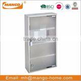 Wall Mounted Stainless Steel 3 Tier Medicine Cabinet thumbnail-1