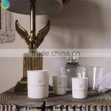 Glass Candle in Colored Jar Wit Lid thumbnail-2