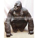 High Quality Gorilla Statue for Garden Decoration VSL-092 thumbnail-4