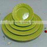2013 Microwave Oven Round Glazed Ceramic Plate thumbnail-1