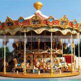 Amusement Children Carousel, Horse Ride-Double-Deck Carousel- Amusement Park LT-1019A thumbnail-1